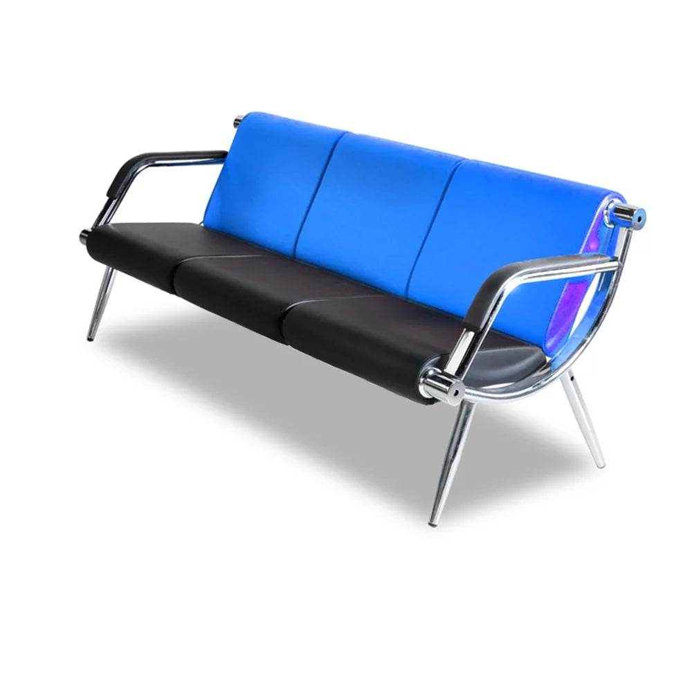 3 Seats PU Leather Office Reception Chair W70668