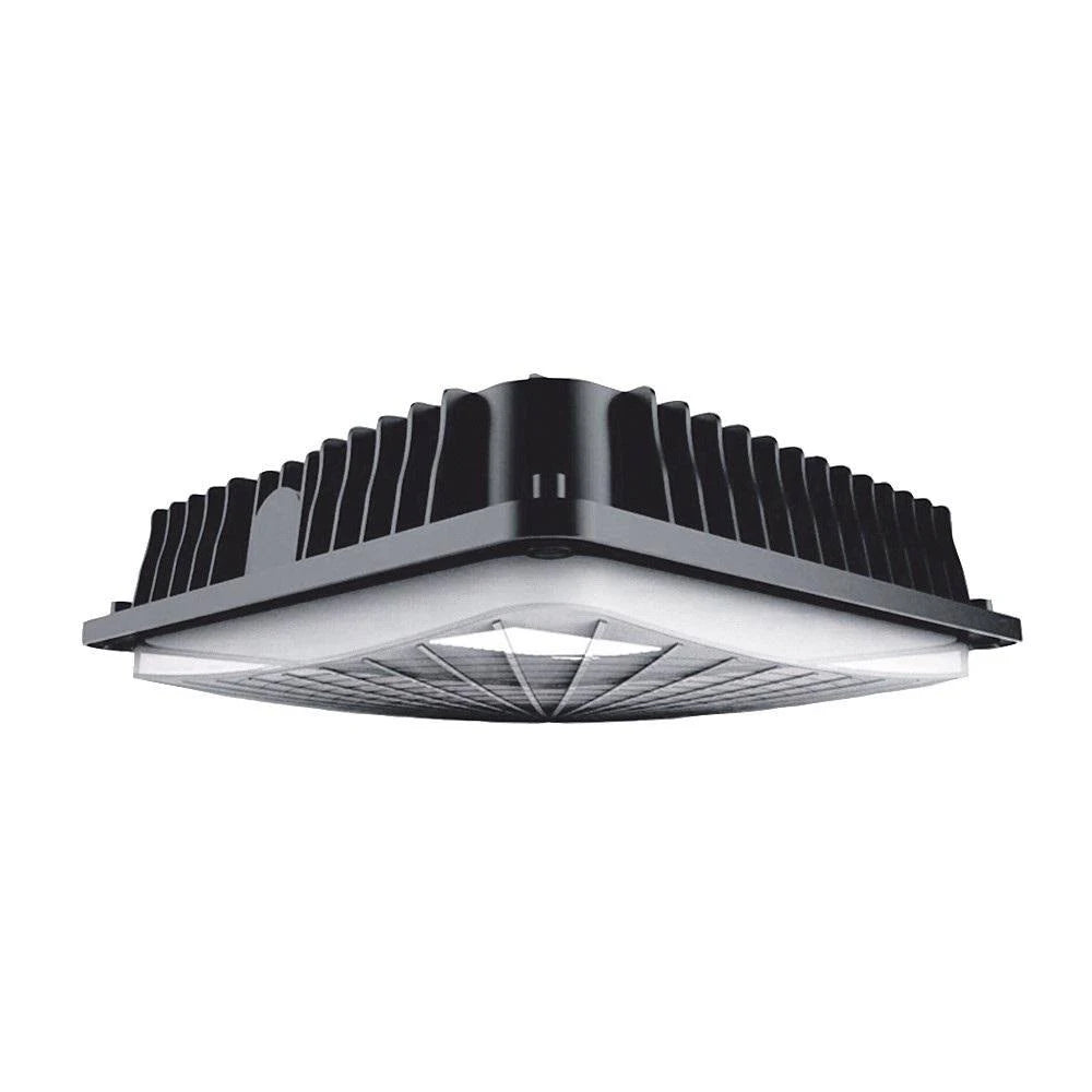 Slim Canopy Parking Garage Distribution, 28W, 120-277V, 5000K, Bi-Level Motion Sensor D50564