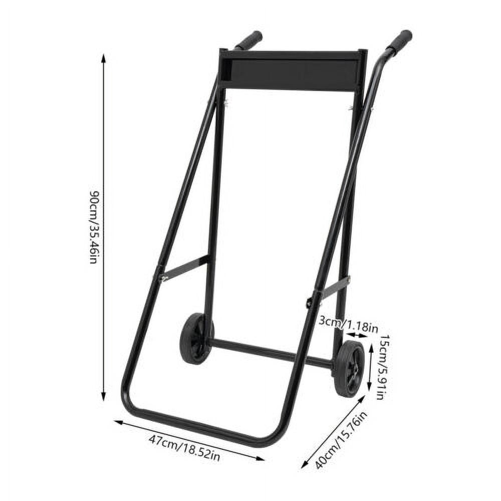 Heavy Duty Outboard Motor Trolley Stand Engine Carrier Dolly K4930