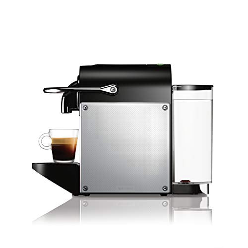 Aluminum Coffee and Espresso Machine with Milk Frother, 34 ounces P3388