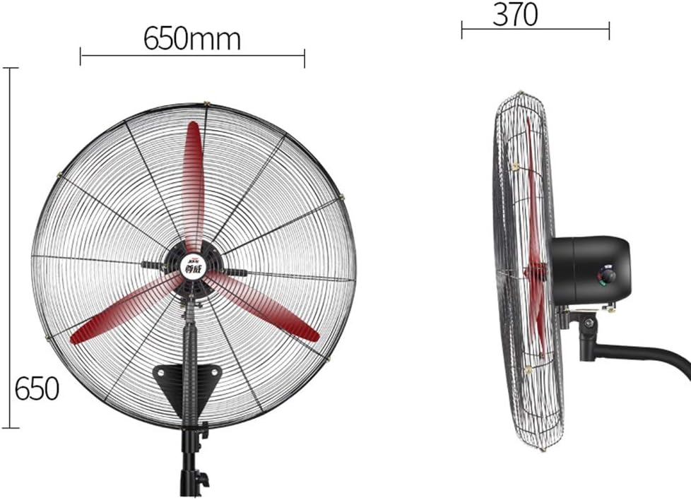 Industrial Wall Mounted Metal Fan 650mm D70507