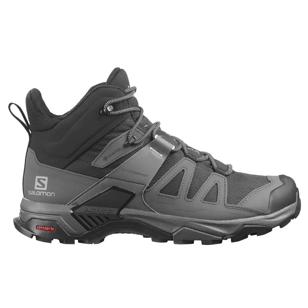 Black Mid Hiking Shoes N8038