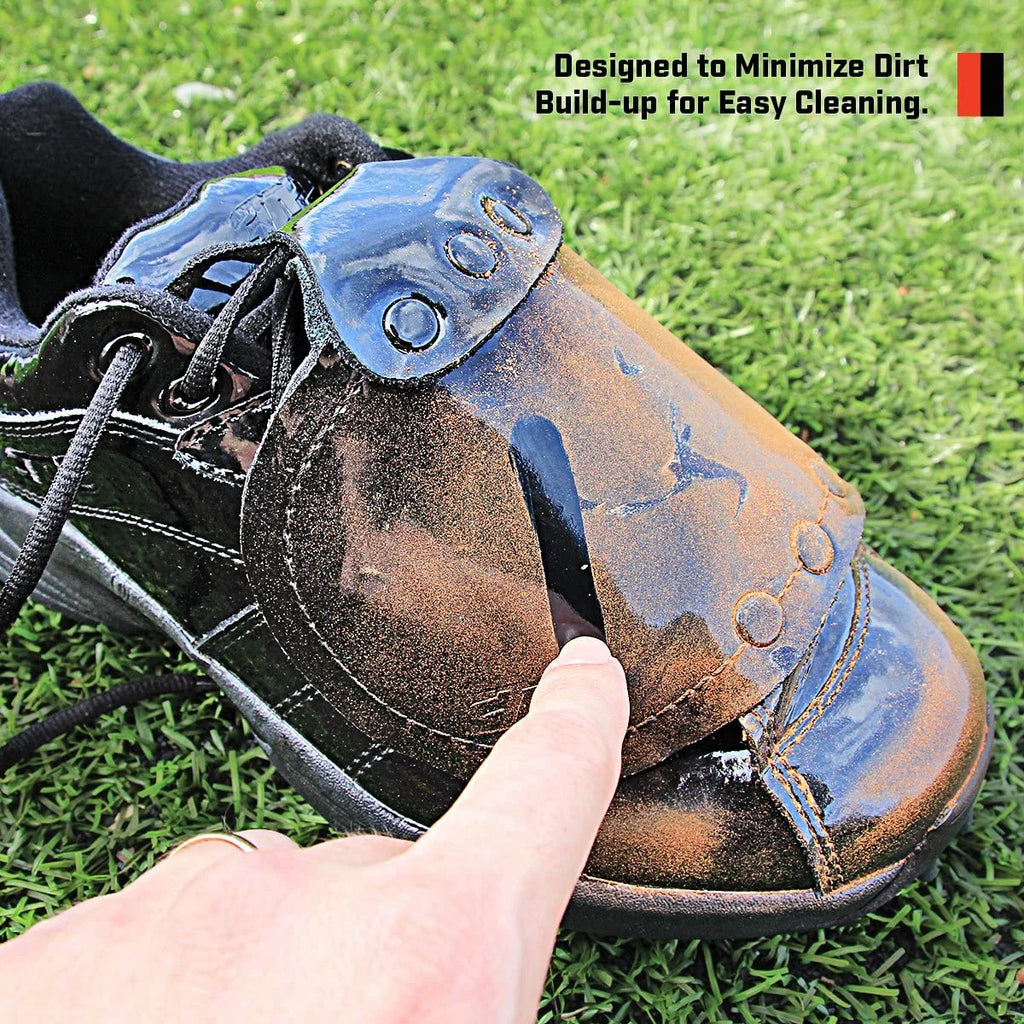 Black Patent Leather Baseball Cleat W245376