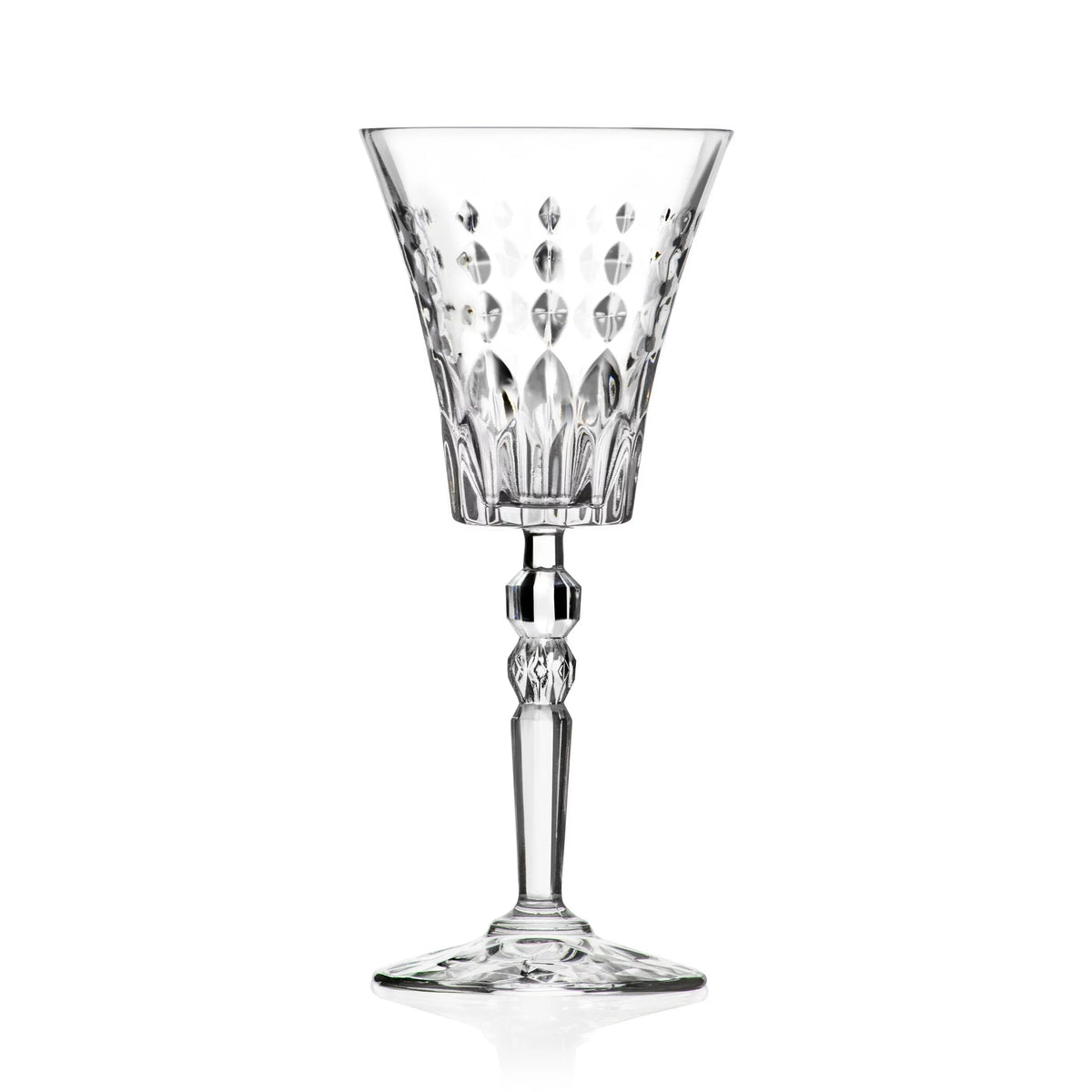 Wine Glass Water Glasses Set of 6 Goblet 10 oz Z20272