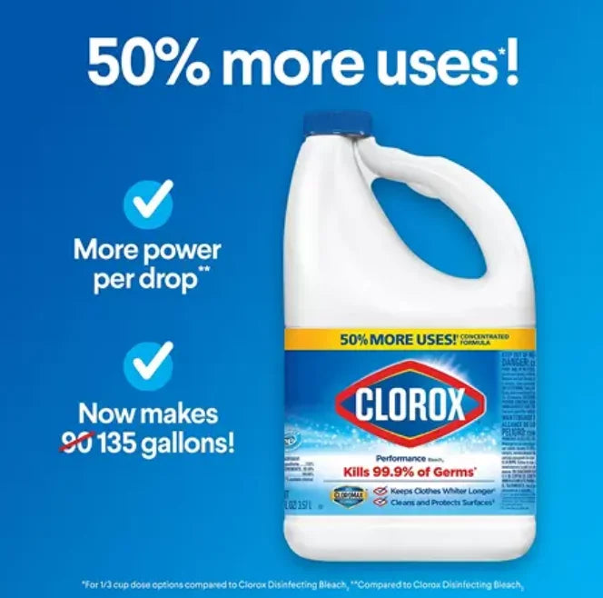 121 Oz Bleach, Pack of 3 W8744