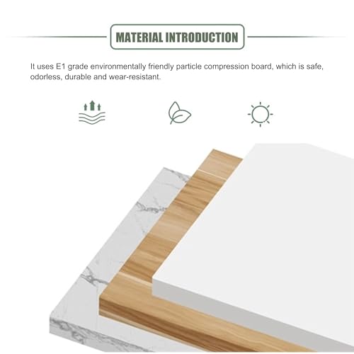 Natural 90*60*100cm Reception Desk T155633