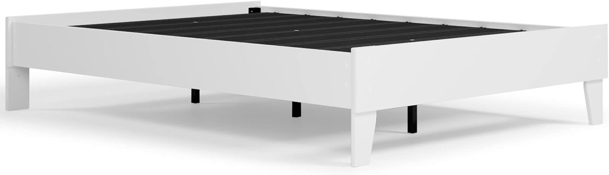 Full Mid-Century Modern Platform Bed A869942