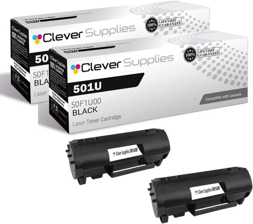 Compatible Black Toner Cartridge 2 Pack Q25626