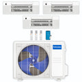 36,000 BTU 3 Zone Ceiling Cassette Ductless Air Conditioner and Heat Pump R276