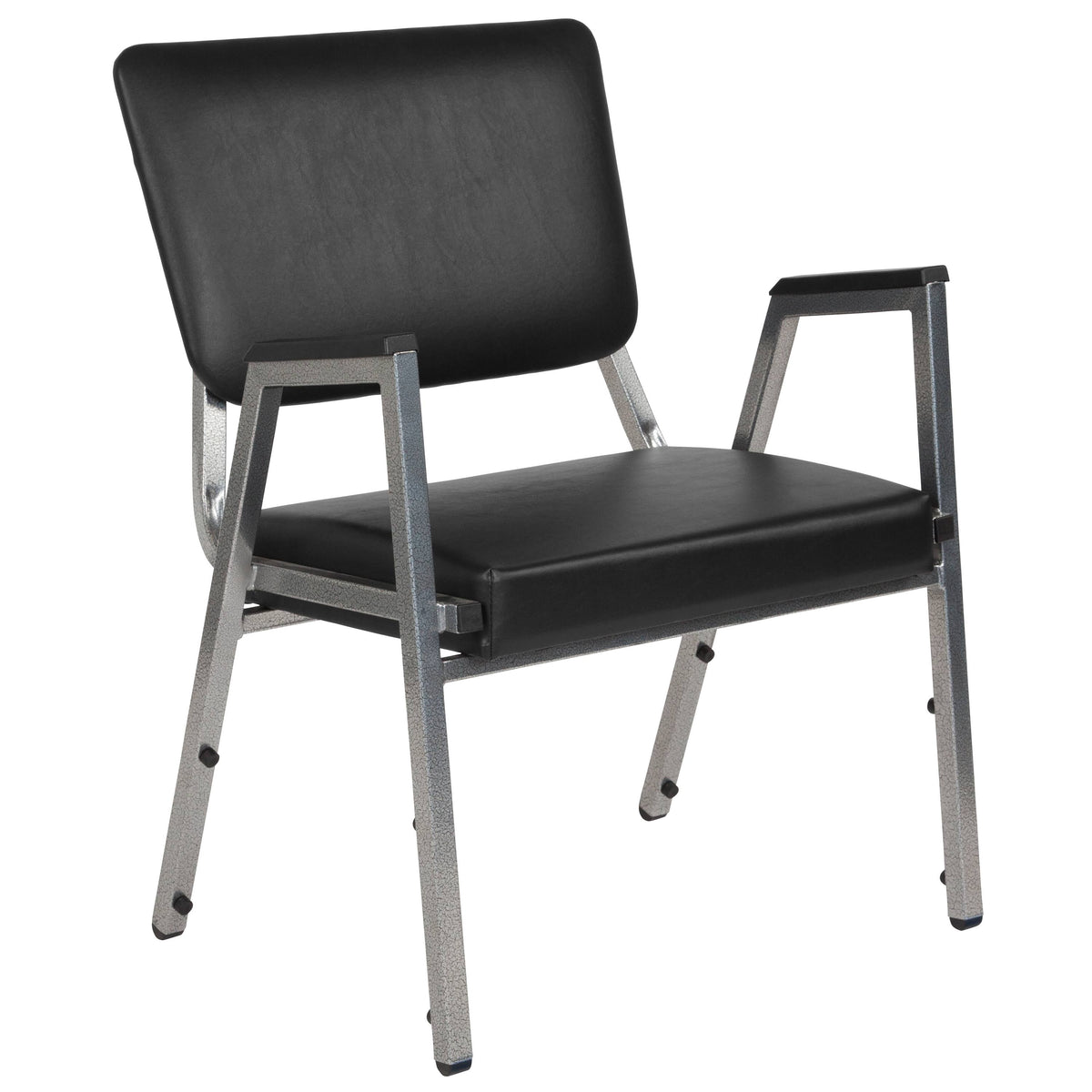 Black Vinyl Bariatric Arm Chair X11582