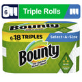 6 Triple Rolls White Paper Towels E336670