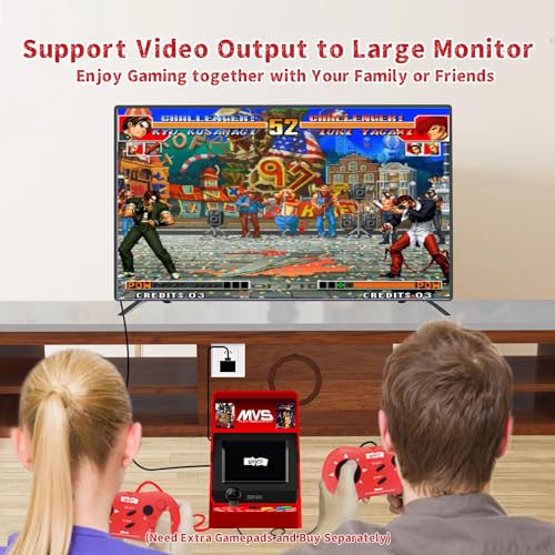 Mini Home Arcade Machine with 45 Pre-Loaded Classic Games, 3.5inch Screen G160246