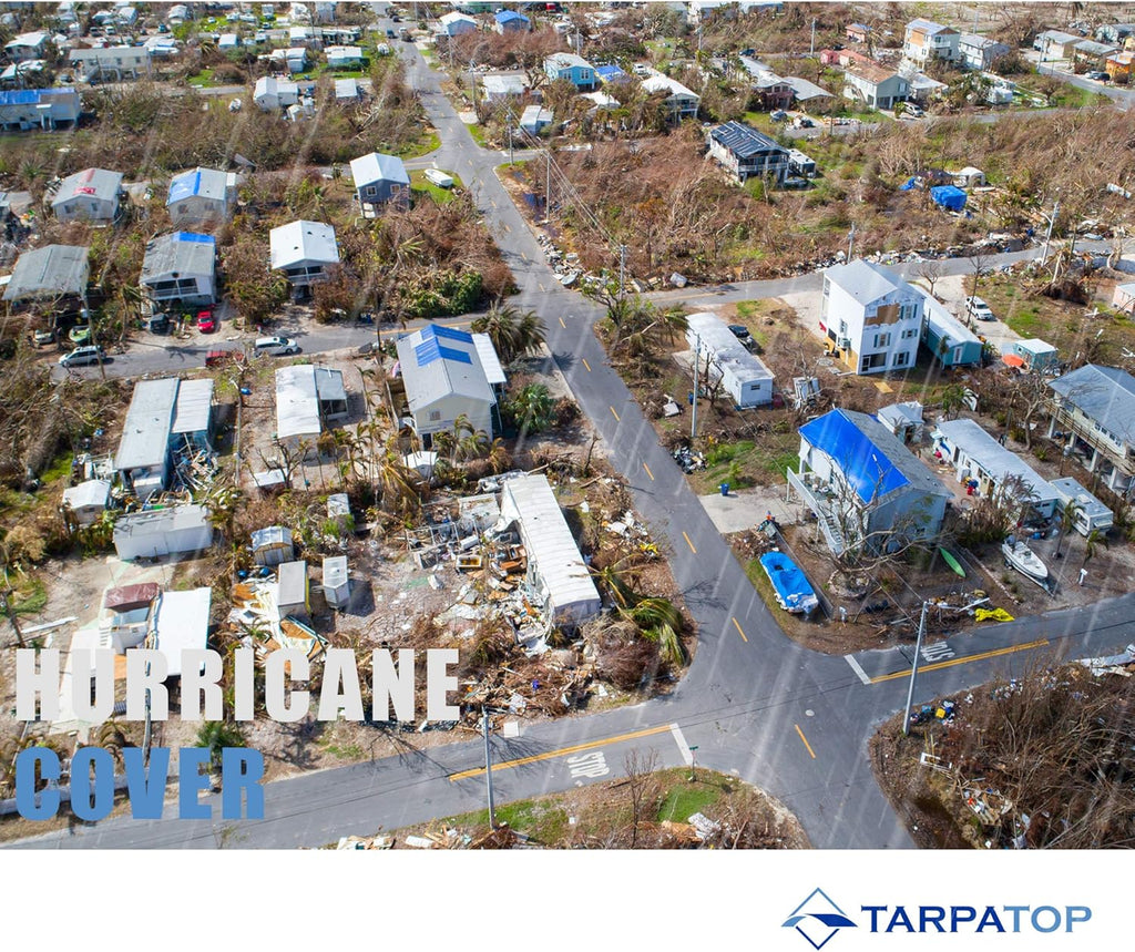 Blue Waterproof Poly Tarp M121372