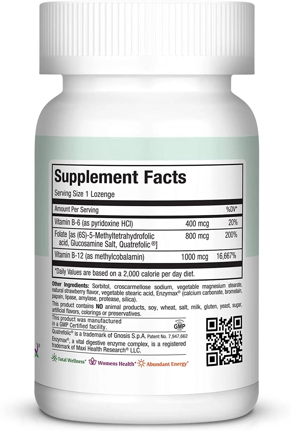 Berry Flavor B12 & B6 Lozenges N63590