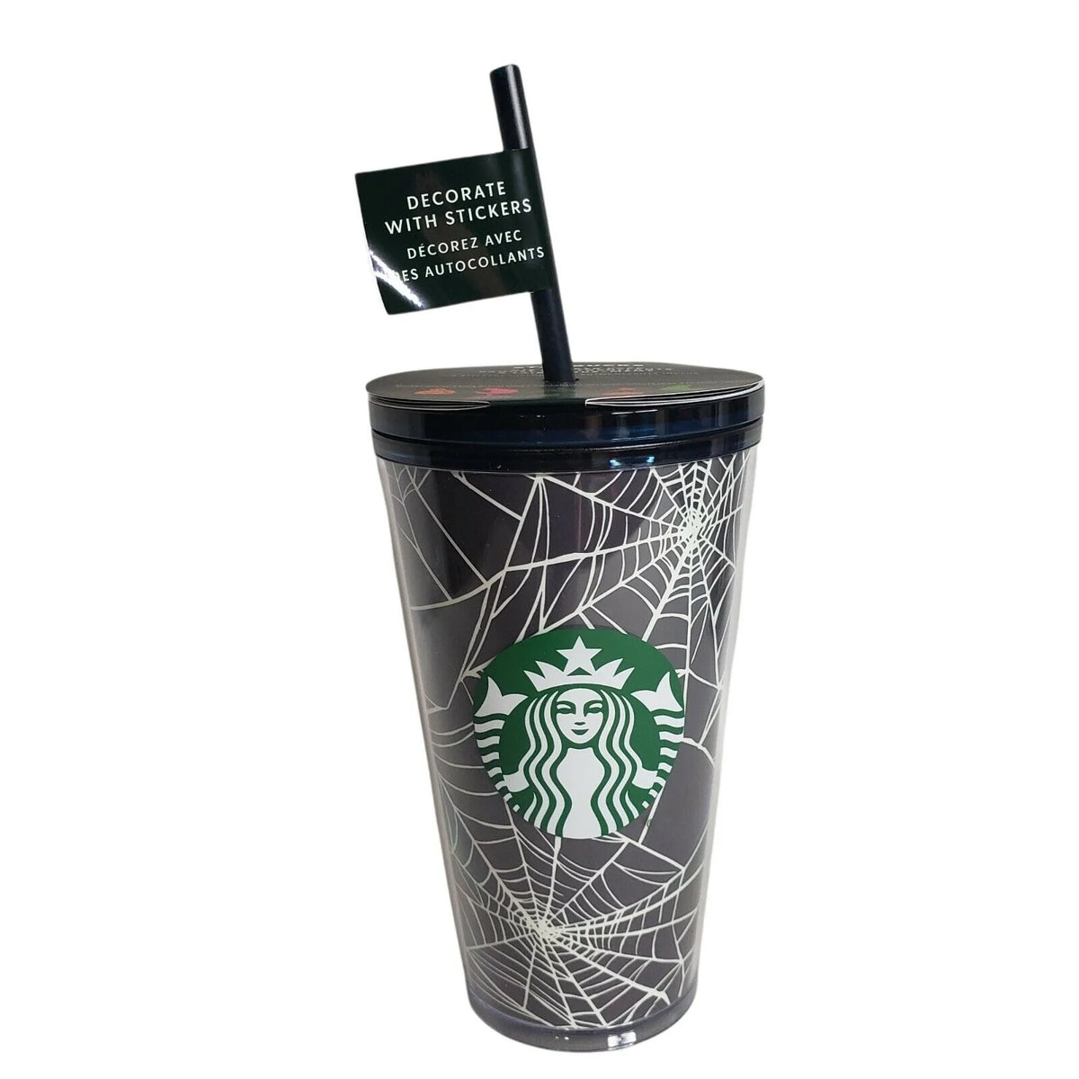 Spider Webs Glow In the Dark Tumbler 16 Oz E606216