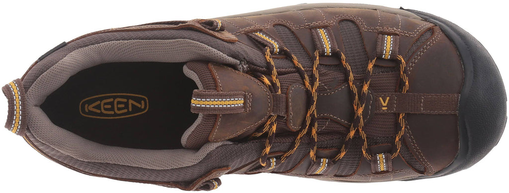 Cascade Brown/Golden Yellow Wide Hiking Boots B666092