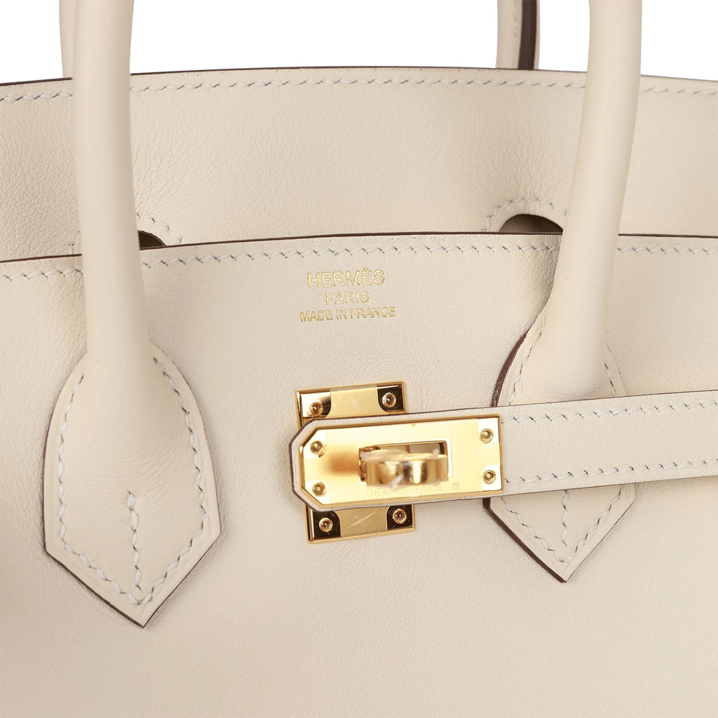Birkin 25 Nata Swift Gold Hardware P245491