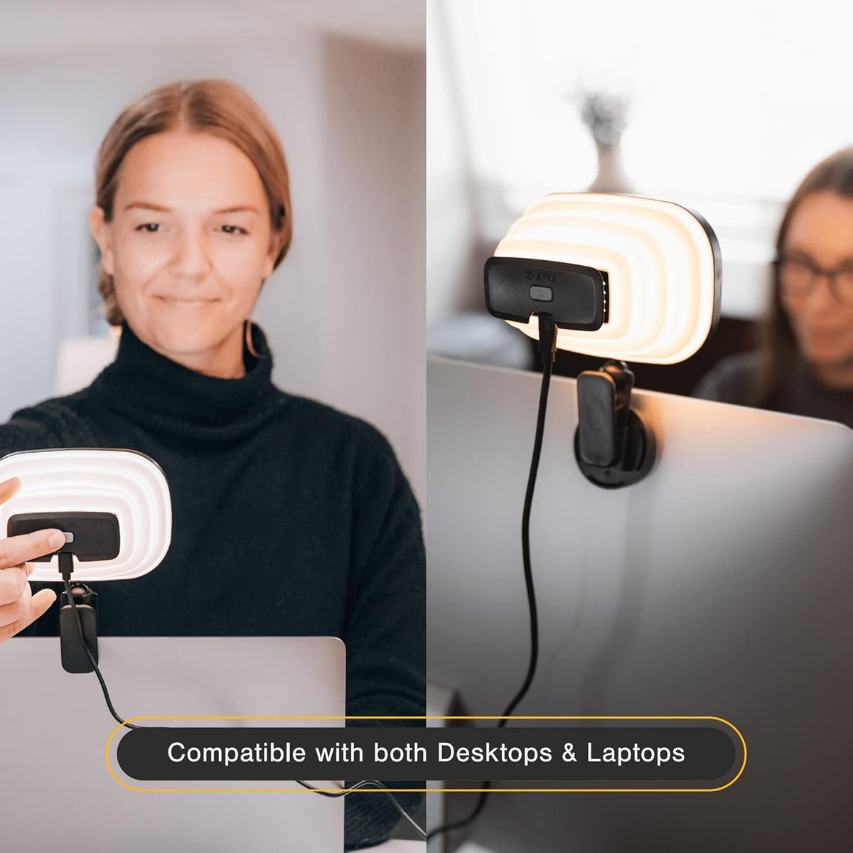 Portable USB Video Conference Light with 4 Soft Light Levels G694277