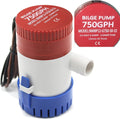 DC Submersible Bilge Water Pump 750 GPH 12V 3/4 inch Hose Outlet Q8324