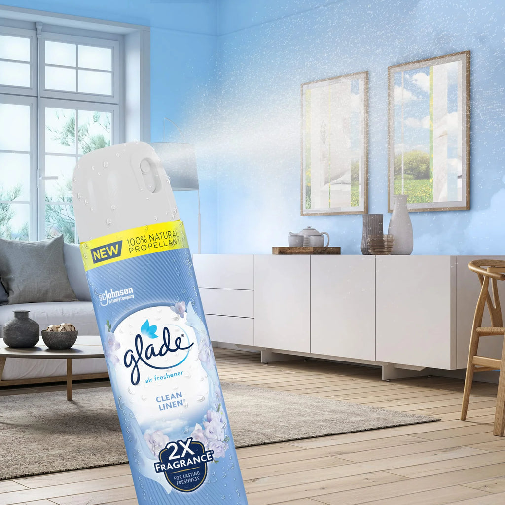 8.3 Oz Clean Linen Room Air Freshener Spray (Pack of 20) R526