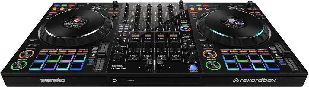 Black 4-deck DJ Controller A301