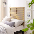 Oak Wall Mount Twin Headboard Q87222