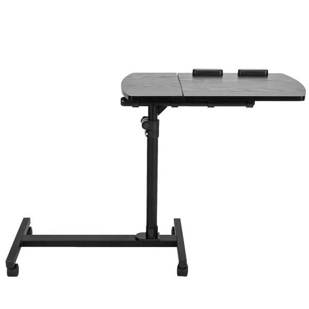 Portable Rolling Laptop Desk, Adjustable Height, Black B995