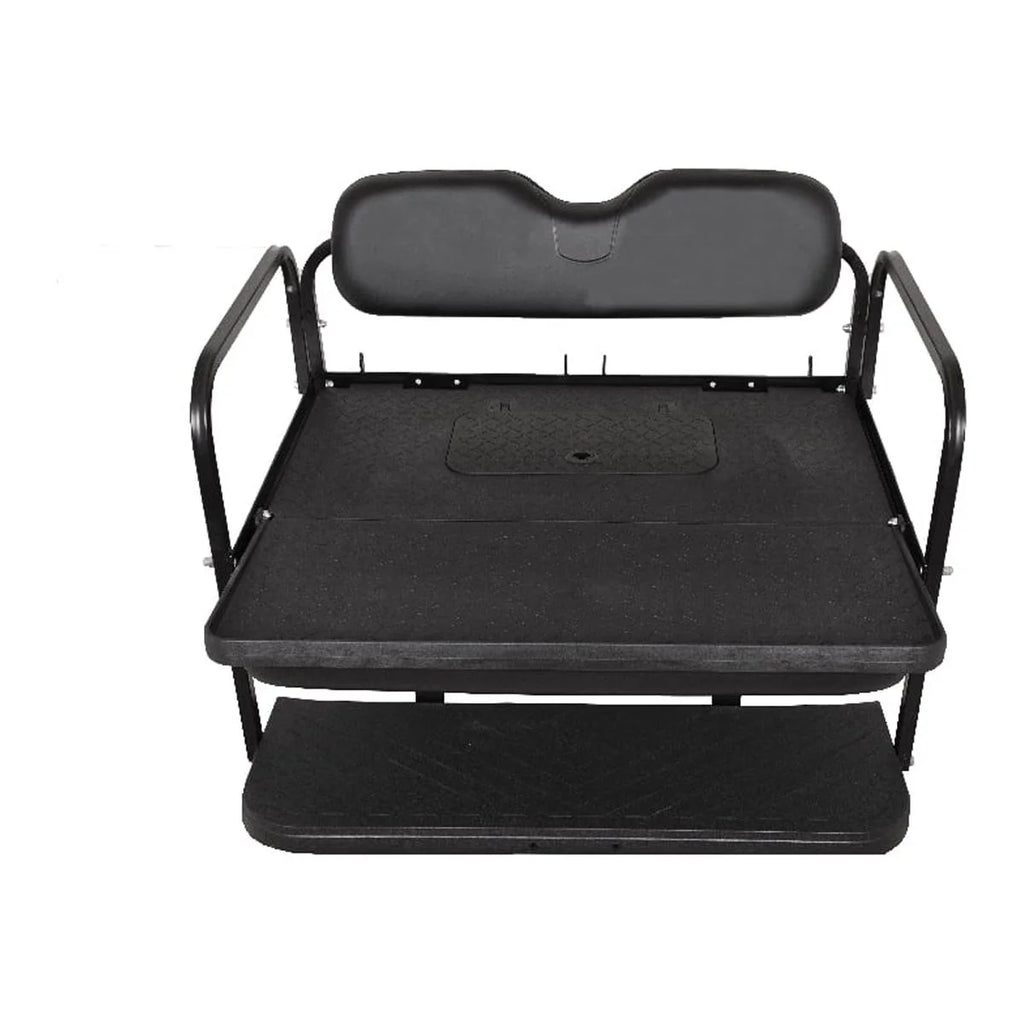 Black Rear Flip Seat for Club Car Golf Cart Y365