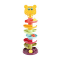 Kid Track Sliding Ball Tower Toy Stacking Toy with 3 Balls Y323
