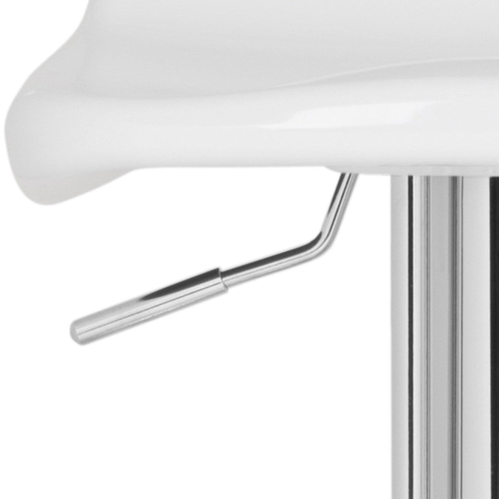 White Swivel Bar Stool E4701