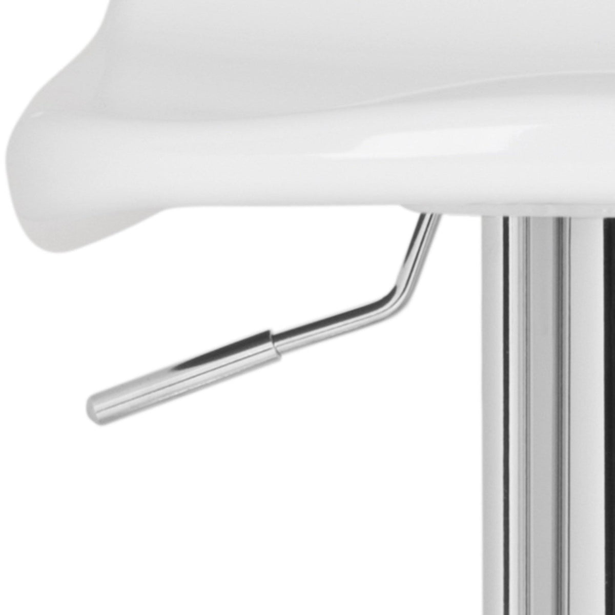 White Swivel Bar Stool E4701