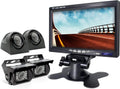 Backup Camera with Monitor 4 Channels Split Screen Wired Camera M67463