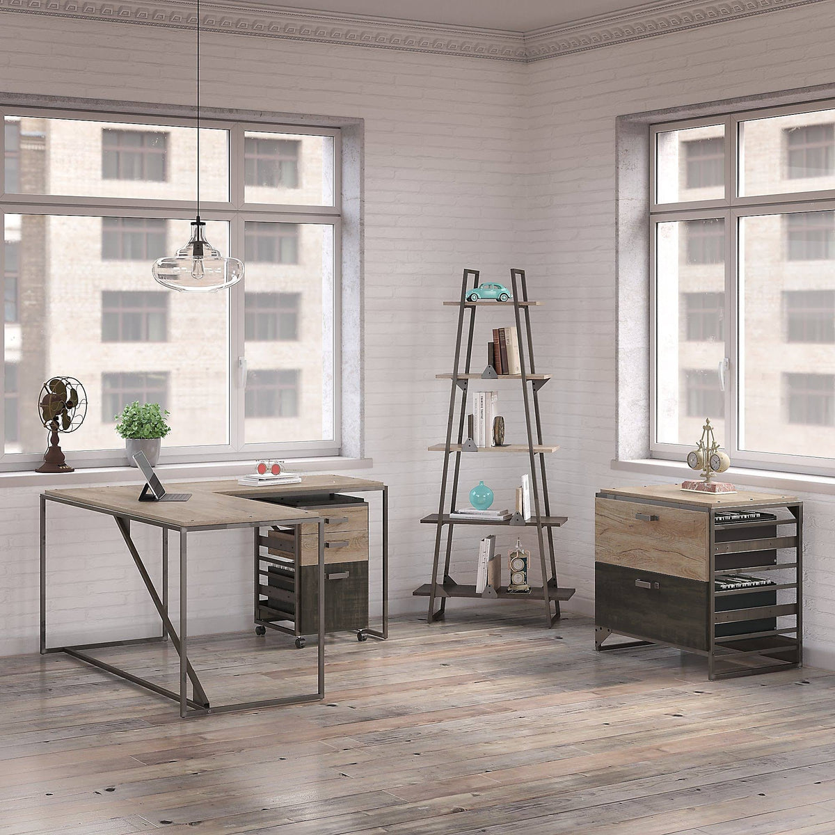 Black Lateral File Cabinet G59136