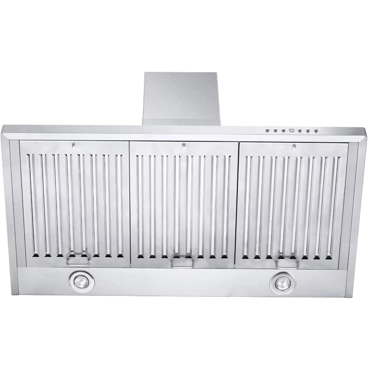 36" Wall Mount Ductless Range Hood with LED Lights Stainless Steel Z605
