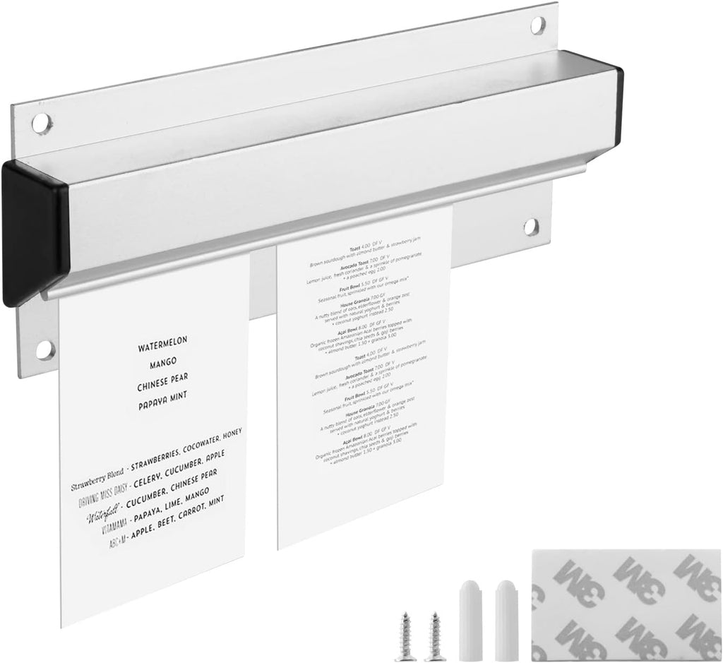 Silver 16 Inch Aluminium Receipt Holder, Pack of 2 P87008