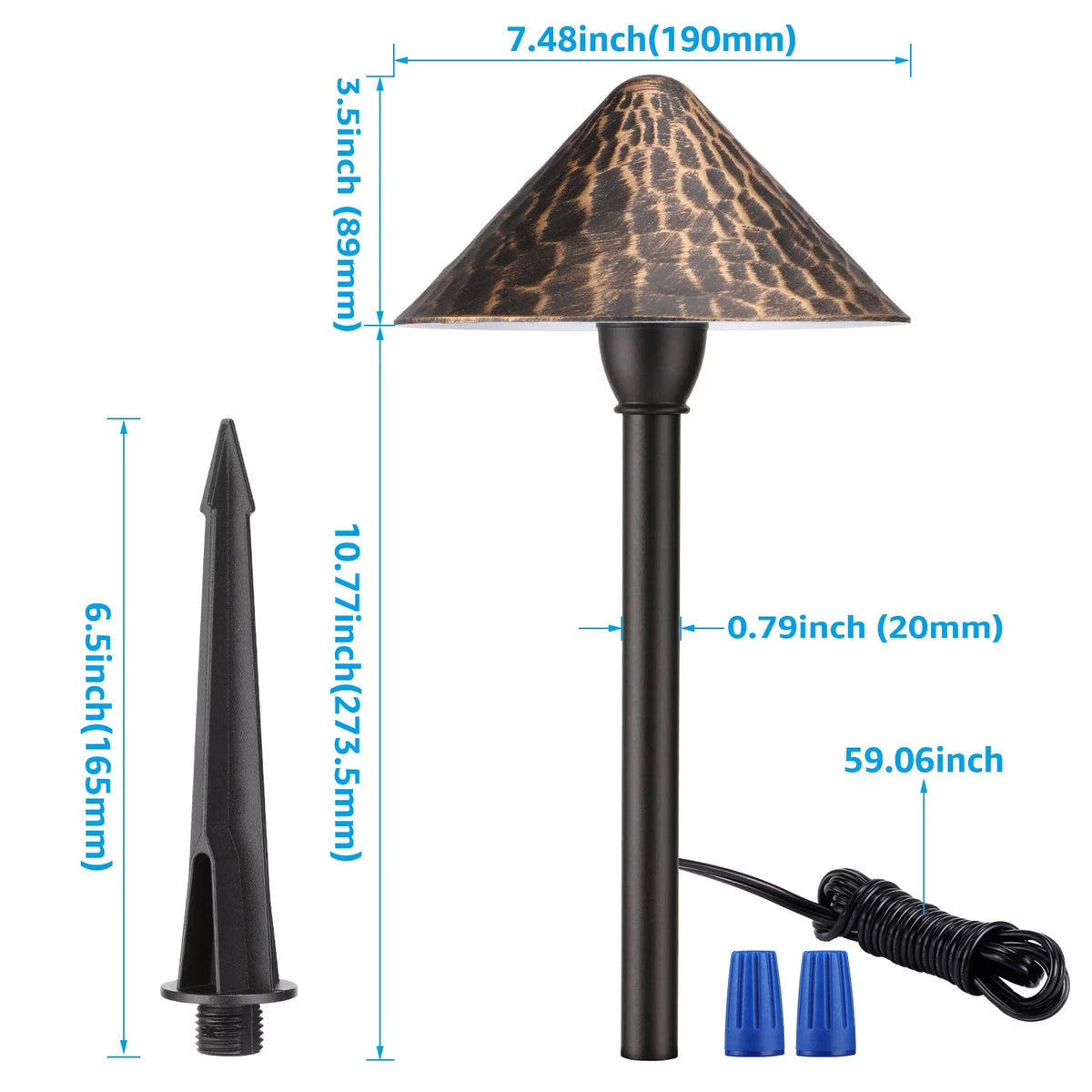 12 Pack Low Voltage LED Landscape Lighting Y906