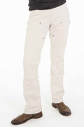 White Canvas Taskpant Y161038