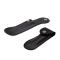 Black Leather Wine Bottle Opener T9093