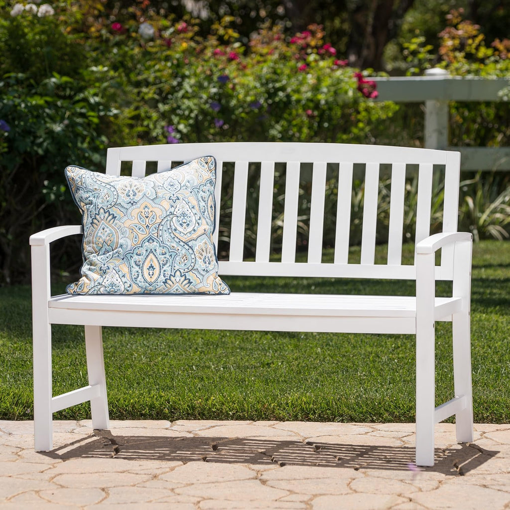 Outdoor Acacia Wood Bench S8658