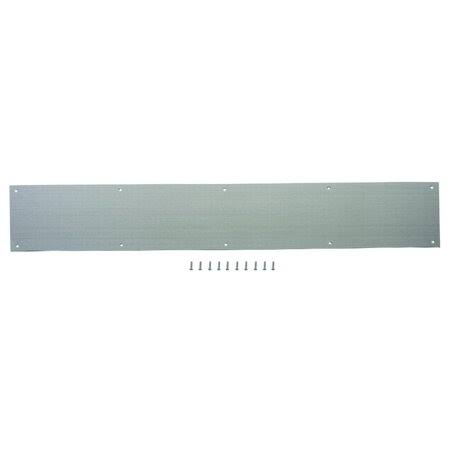Anodized Aluminum Kick Plate Satin Nickel O2741