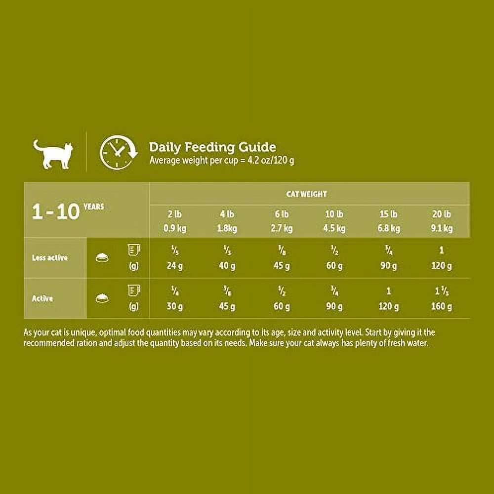 Chicken and Rice Adult Formula Cat Food, 7 lb D741