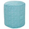 Indoor Outdoor Fabric Pouf Y30557