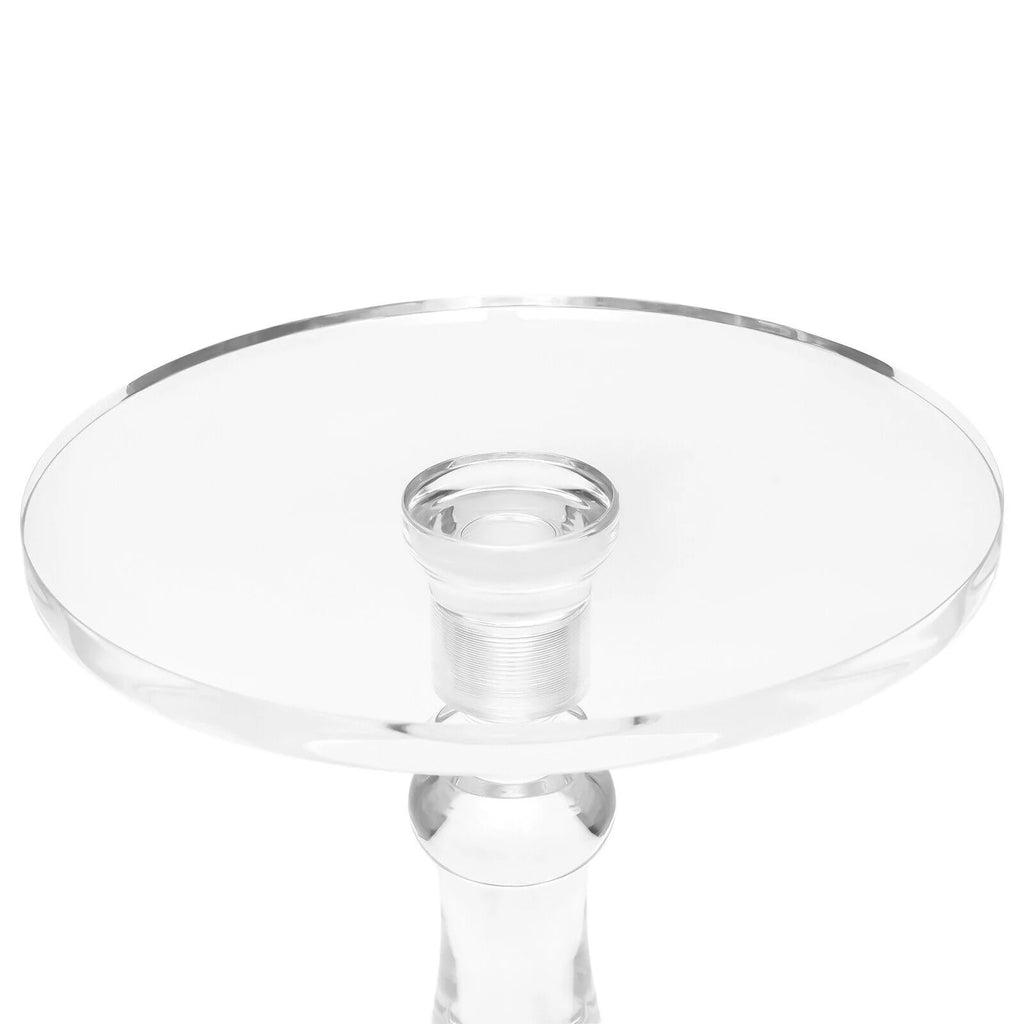 Clear Acrylic Round End Table C931