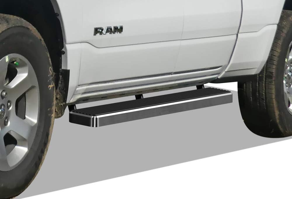 Matte Black 5 inches Running Boards W82131