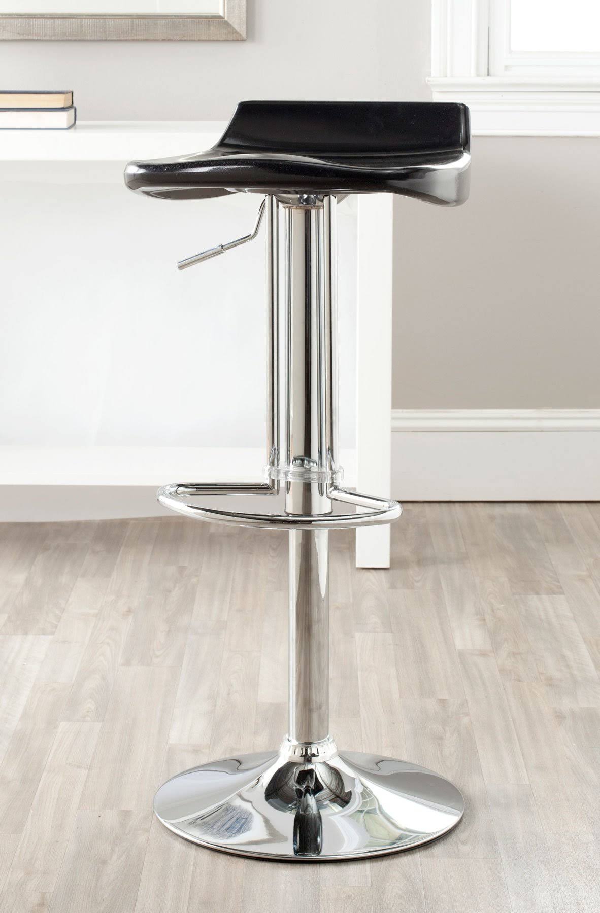 White Swivel Bar Stool E4701