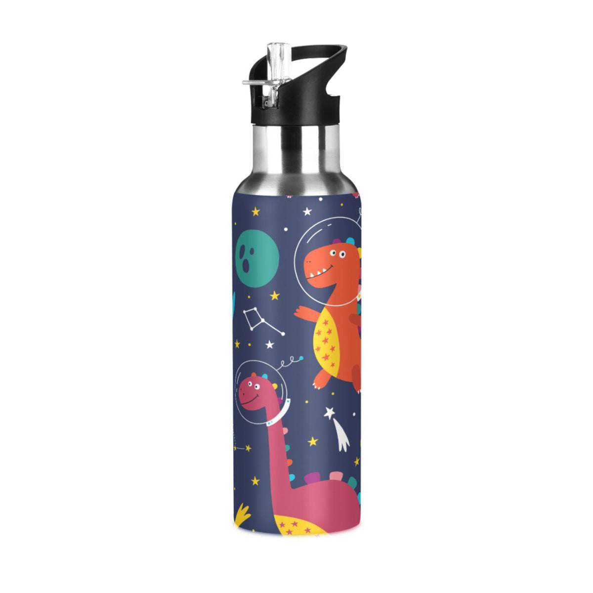 Stainless Steel Insulated Water Bottle with Straw Lid G50119