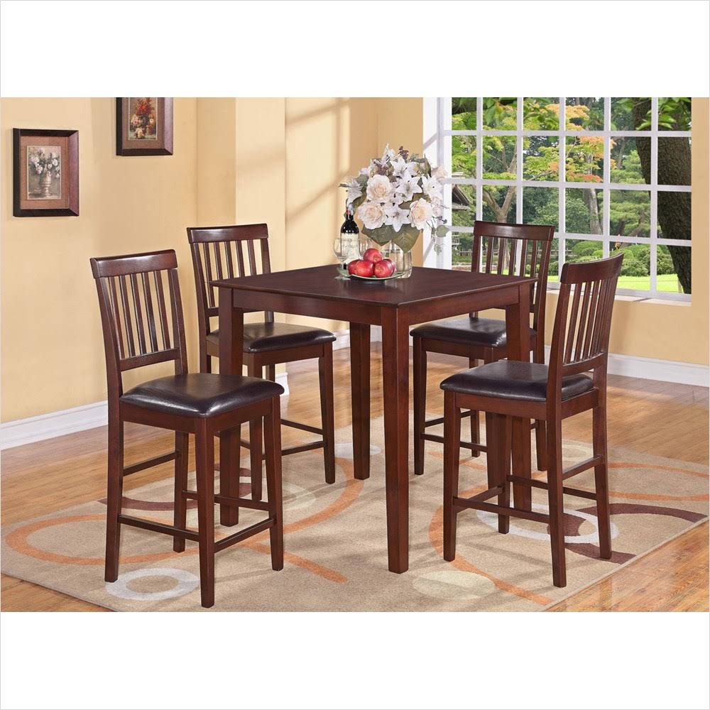 5-Pc Counter Height Table Set C19921