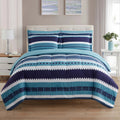 7 Piece Queen Comforter & Sheet Set S6618