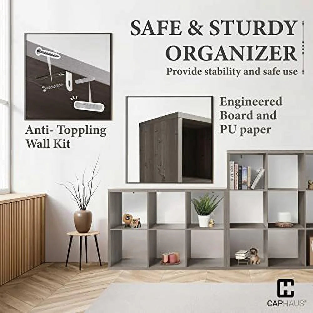 13-Inch Cube Organizer with Extra Thick Exterior Edge T68084
