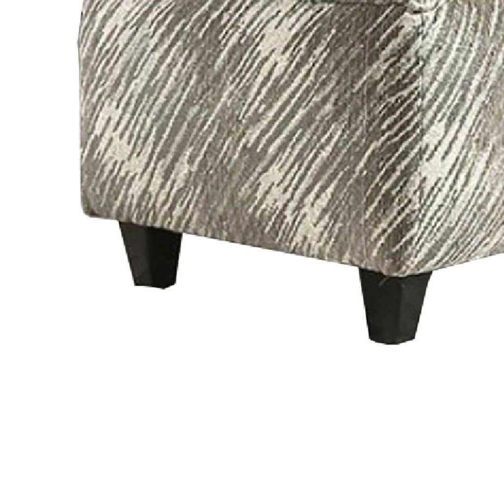 Light Mocha Ottoman W38185